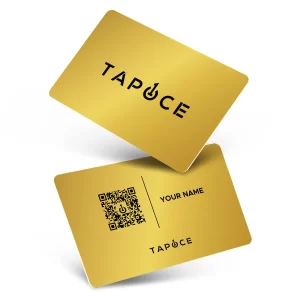 Metal NFC Business Card – Gold